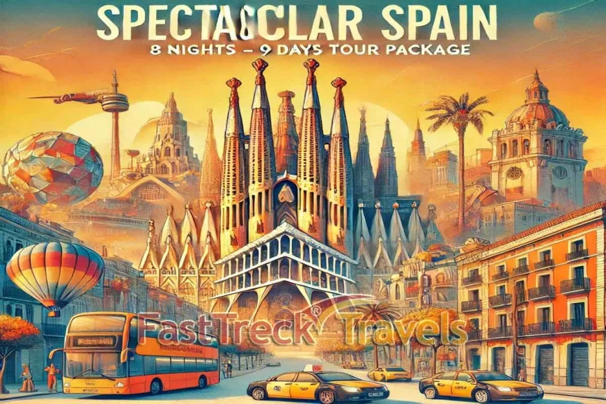 Spain Adventure: 8 Nights, 9 Days Tour for ₹89,995 | FastTreck Travels