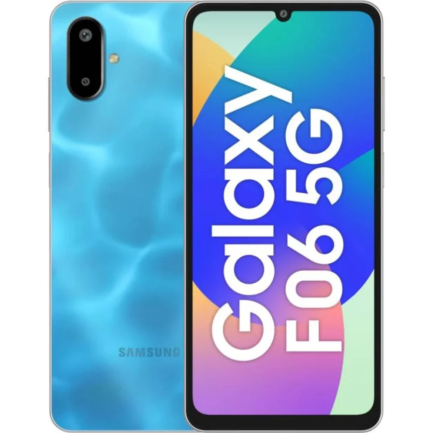 Samsung Galaxy F06 5G (4GB/64GB) Bahama Blue at ₹7,999 | Flipkart Offer