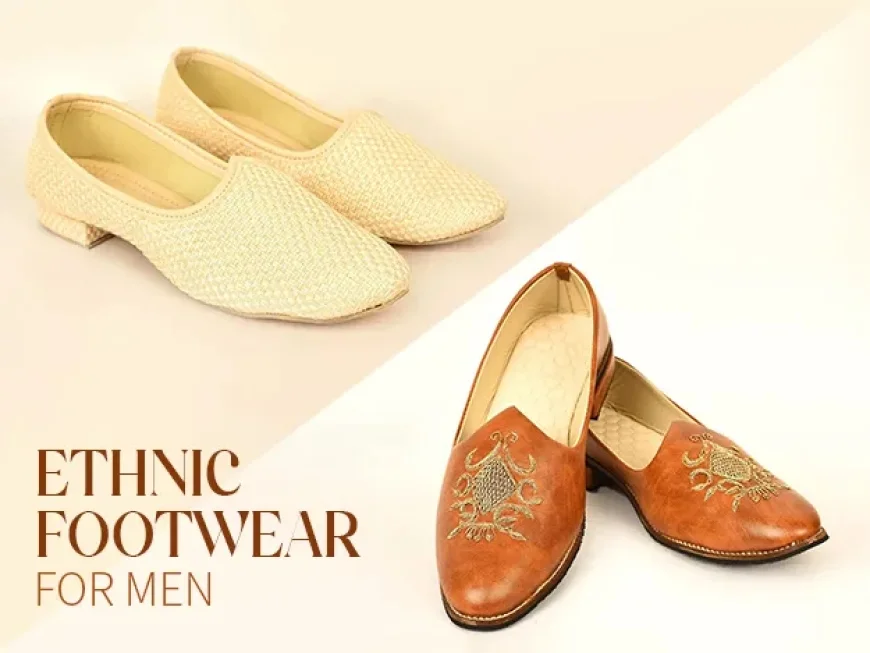 Up to 80% off on Men’s Ethnic Footwear – Shop Now on Snapdeal