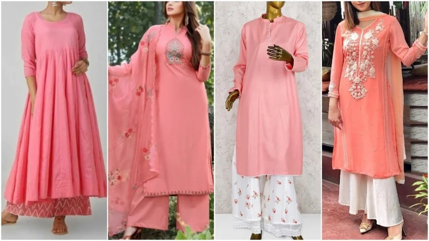 Up to 70% off on Peach Kurtas | Shop Now on Libas