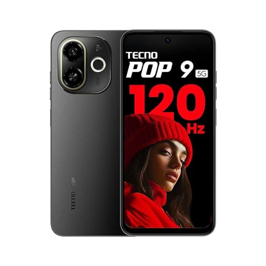 Buy TECNO POP 9 5G (4GB+128GB) Midnight Shadow at ₹9,499 | AddMeCart Offer