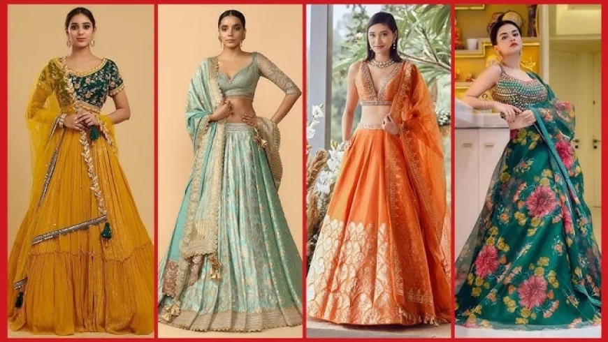 Up to 20% off on Lehengas Online | Shop Ethnic Wear on Meesho