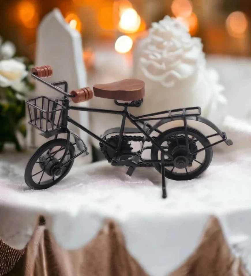 Handmade Iron & Wooden Antique Bicycle – ₹349 Only | Pepperfry Offer
