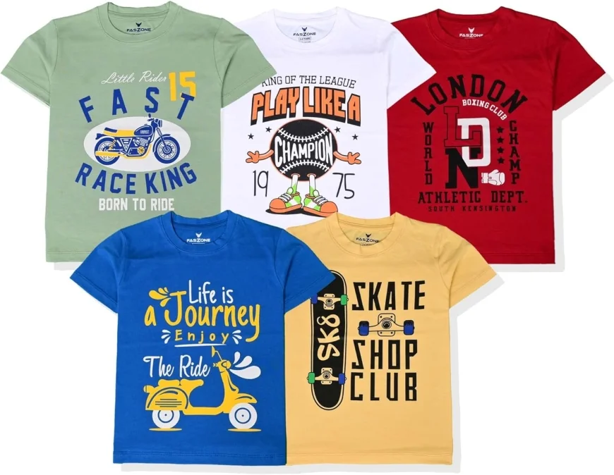 Up to 80% off on Boys' T-Shirts – Shop Now on AJIO
