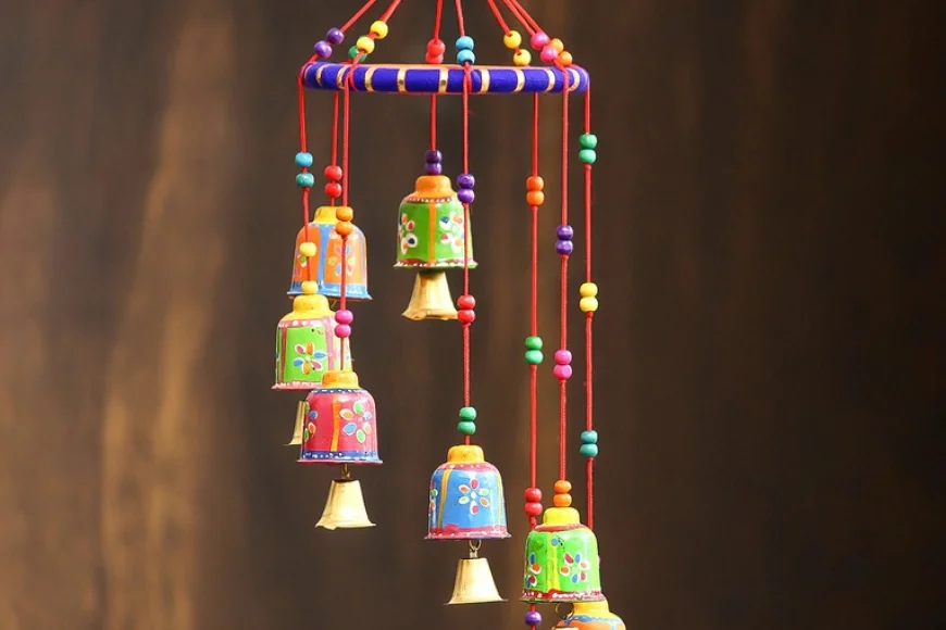 Handcrafted Multicolor Metal Bell – Just ₹139 on Pepperfry