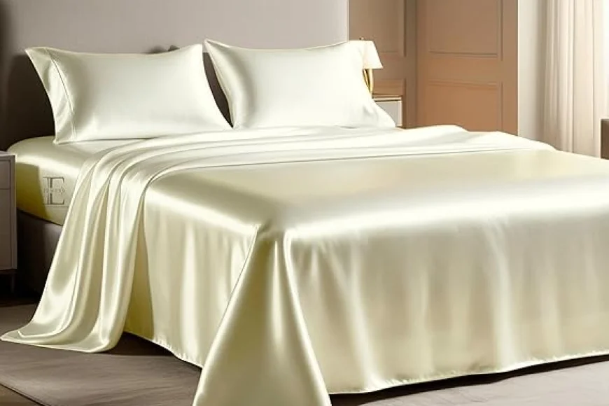 EDMUND® Satin Double Bedsheet Set – 300 TC, 67% off | Amazon India