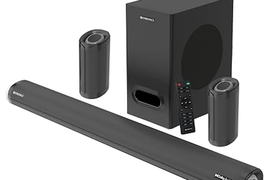 ZEBRONICS Zeb-Juke BAR 9500WS PRO Dolby 5.1 Soundbar – Up to 80% OFF on Amazon | 525W Output, Wireless Satellites