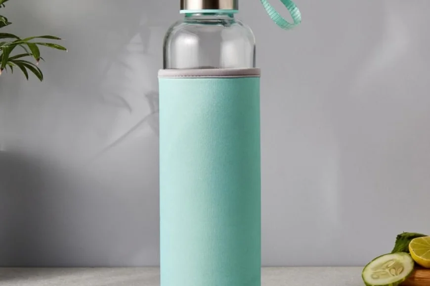 Pacific Favola Glass Water Bottle – 600ml at ₹130 | Shop on Lifestyle
