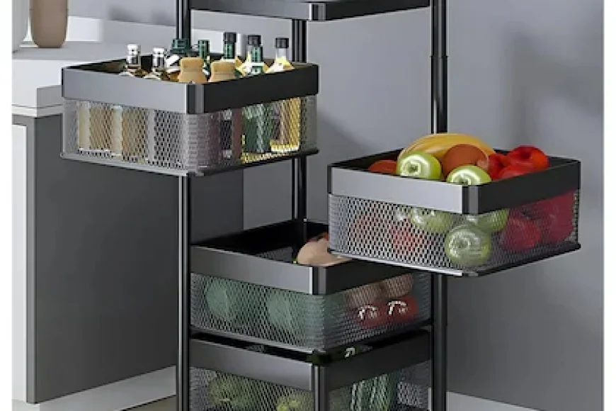 Up to 50% off Belizzi 4-Layer Kitchen Rack on JioMart
