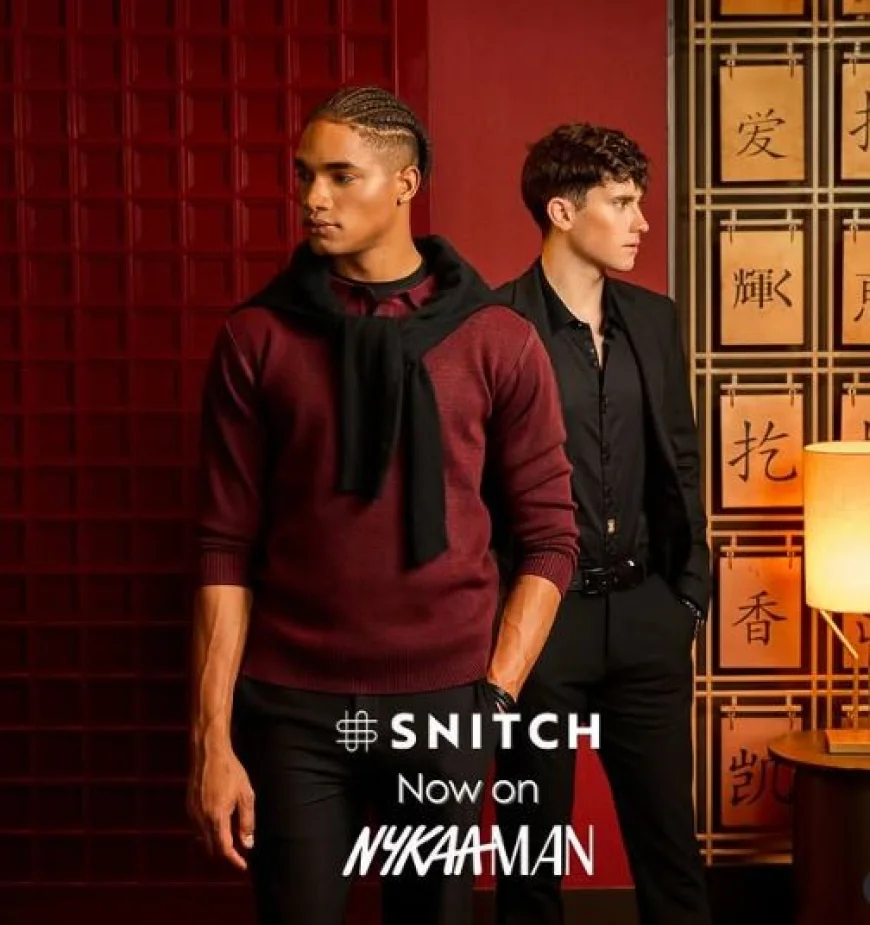 Up to 50% off on Snitch Clothing for Men | Nykaa Man Sale