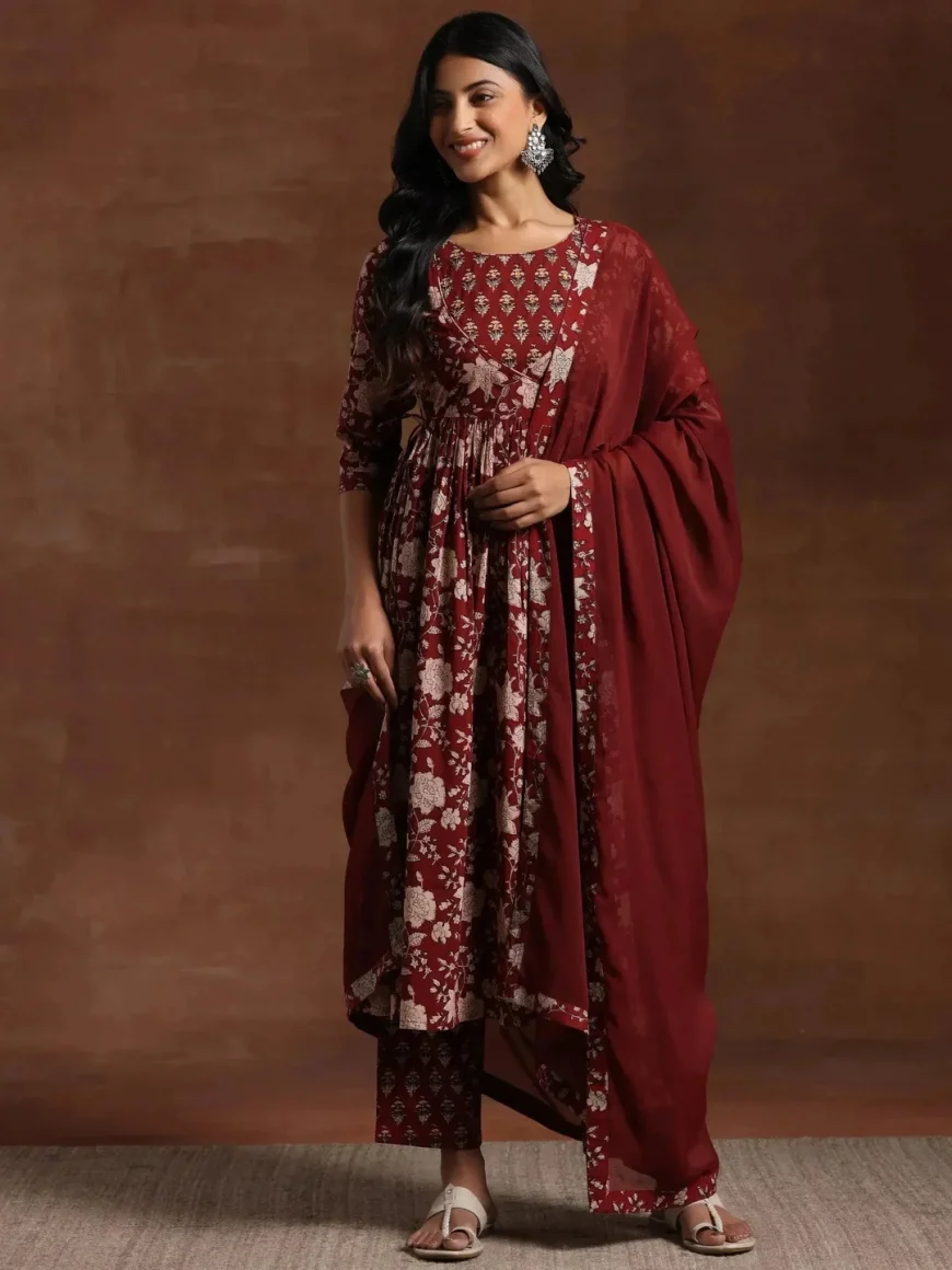 Up to 75% off on Cotton Frock Suits – Shop Now on Libas