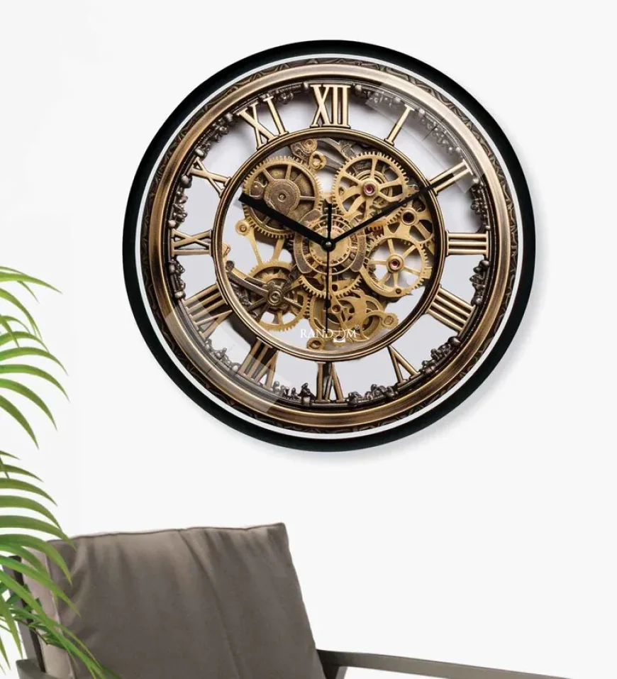 65% Off Modern Multicolour Silent Wall Clock - 12 Inch | Pepperfry Deal