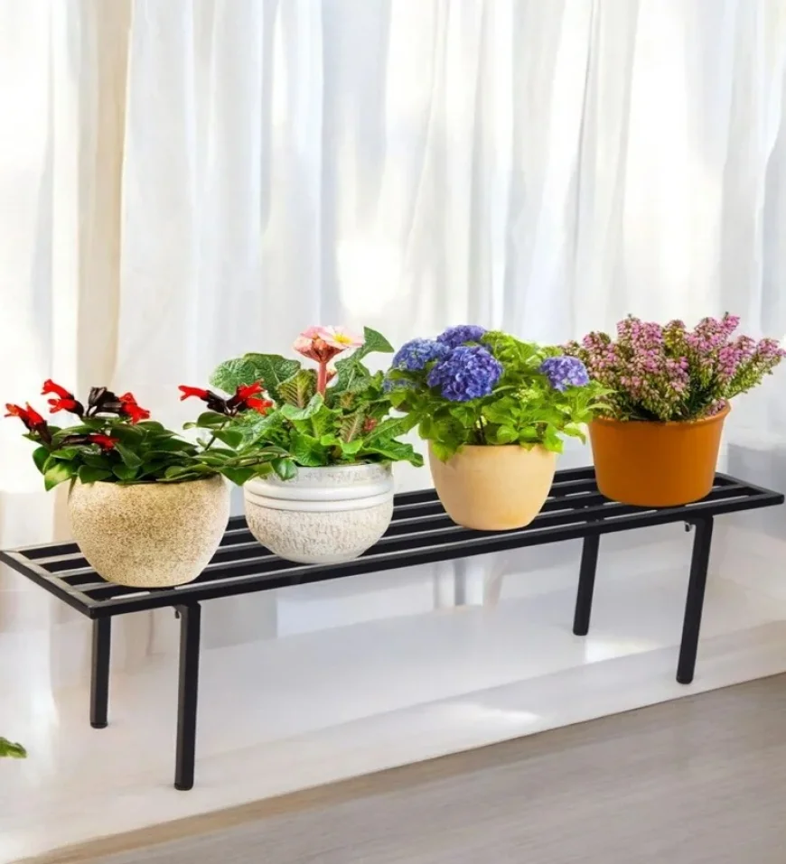 Black Adam Planter Stand at ₹439 – on Pepperfry
