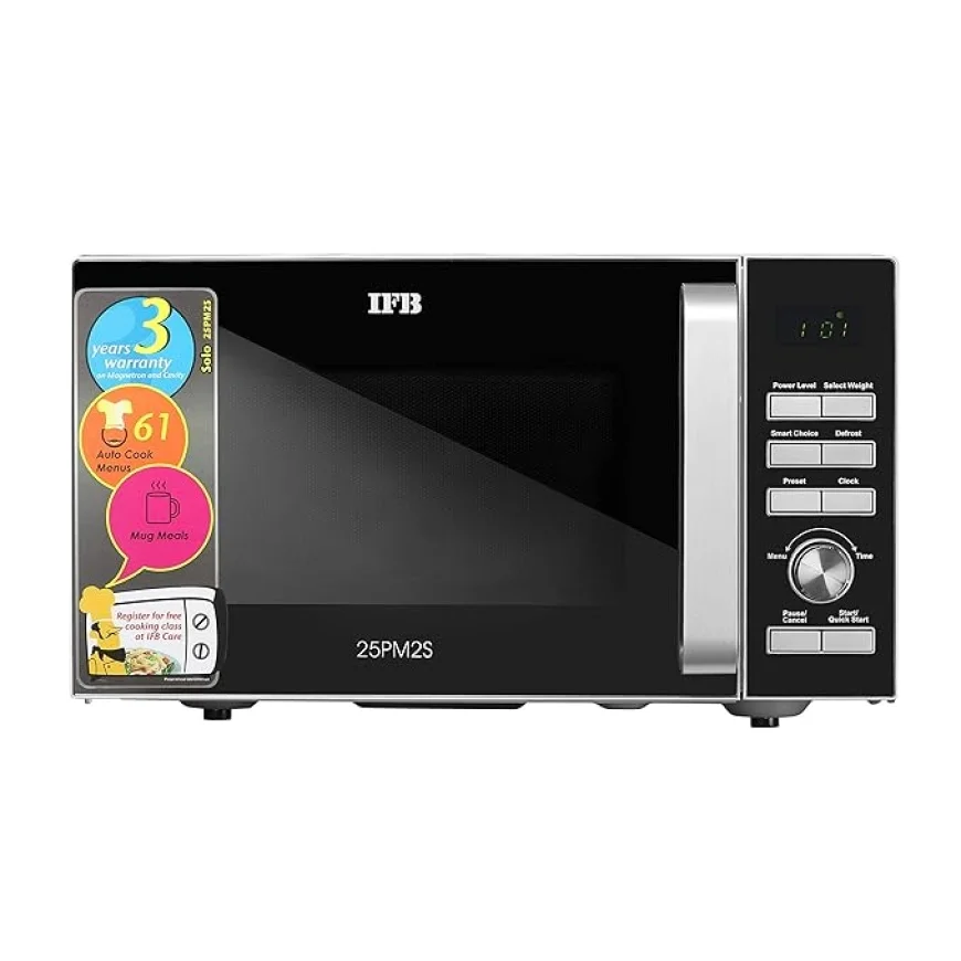 IFB 25L Solo Microwave Oven at ₹7,630 | 20% off on Amazon