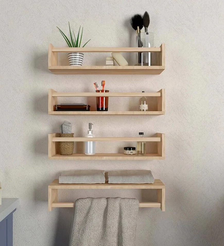 Classic Wood Wall Shelf – Up to 45% off | Shop on Pepperfry