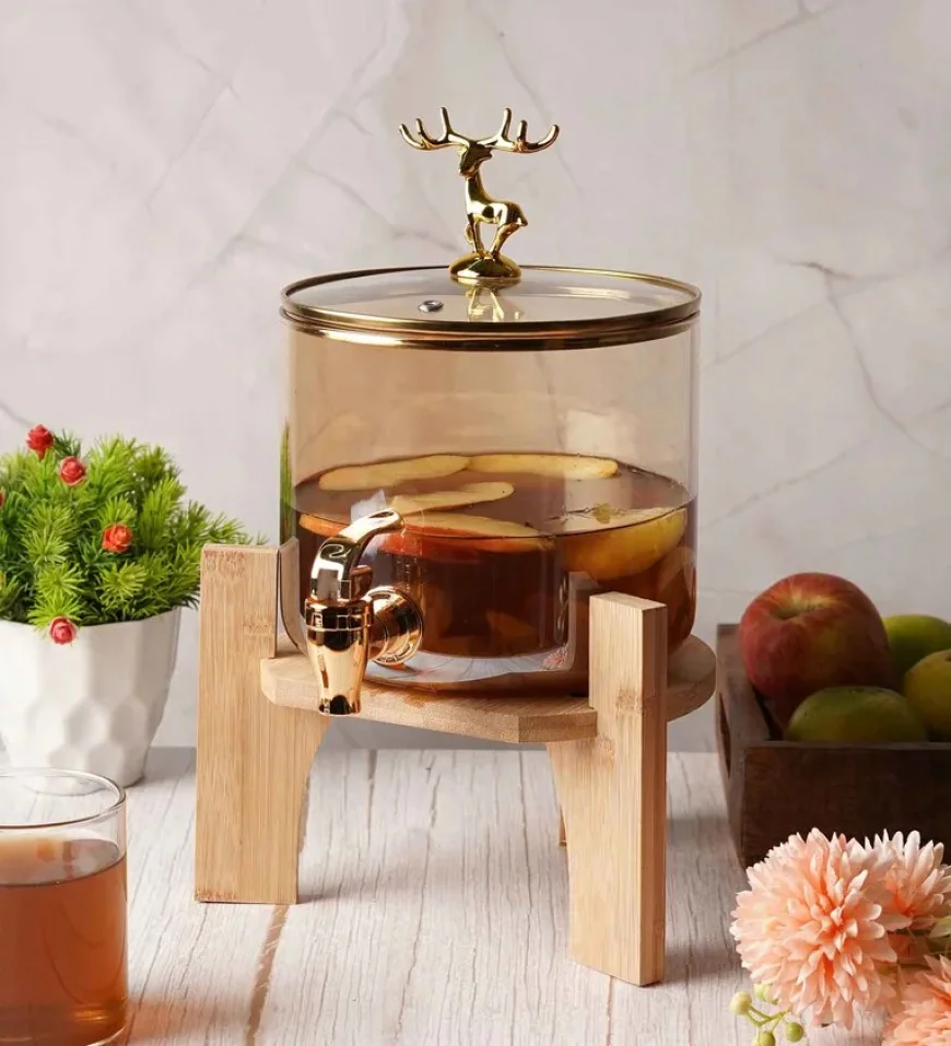 1.6 Ltr Water Dispenser with Wooden Stand | Rs879 on Pepperfry
