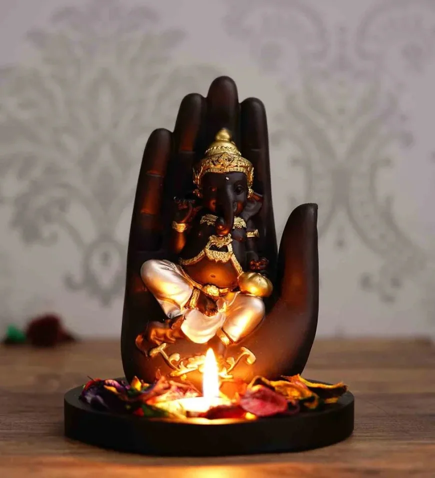 Up to 65% off | Handcrafted Palm Ganesha Showpiece