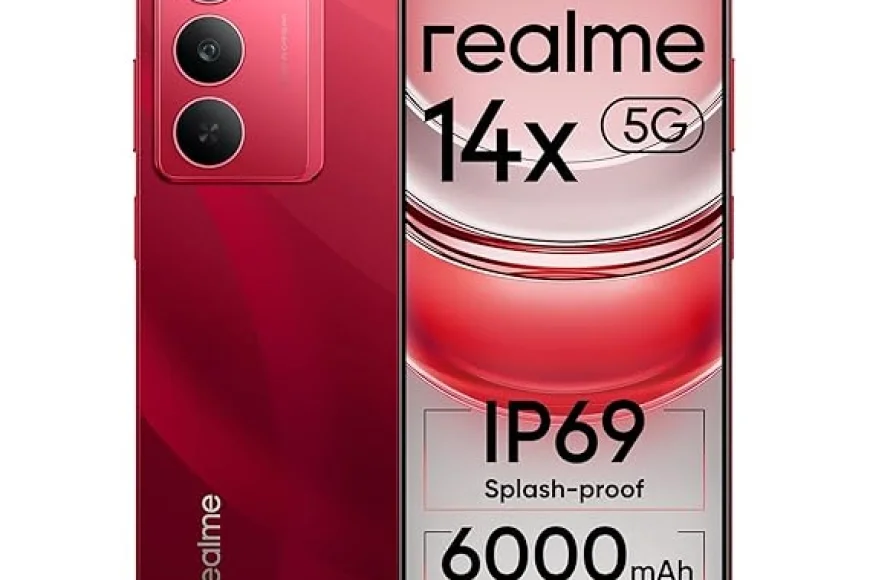 Up to 15% off Realme 14x 5G (8+128GB) on Amazon – Shop Now!
