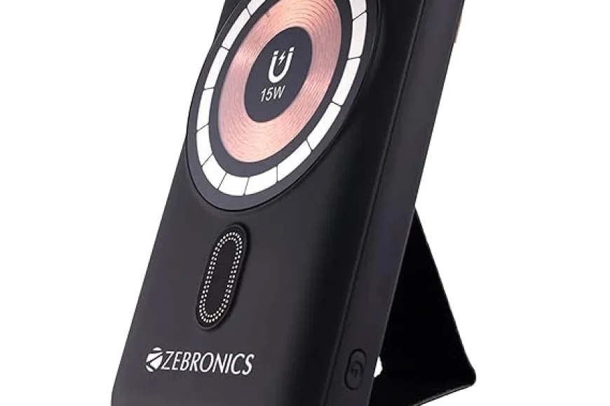Up to 45% off ZEBRONICS MW62 Wireless Power Bank – Amazon Deal