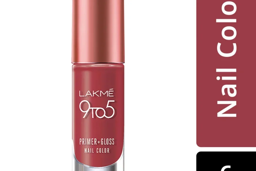 Lakme 9 to 5 Primer + Gloss Nail Color Ruby Rush 6ml Under Rs.199 | NewU