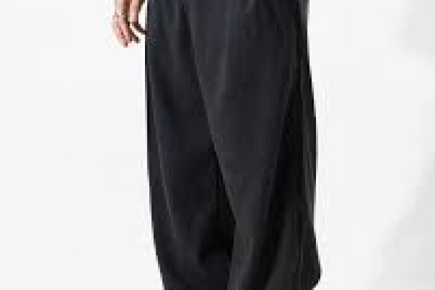 Men’s Pack of 2 Washed Relaxed Fit Pleated Pants – Up to 65% Off | Ajio