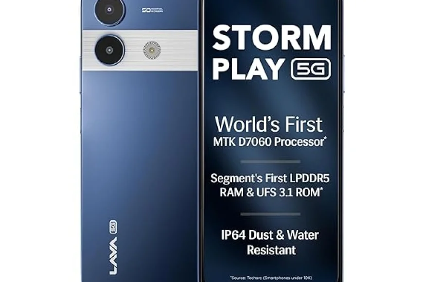 Up to 25% off Lava Storm Play 5G (6+6GB RAM, 128GB) | Buy on Amazon