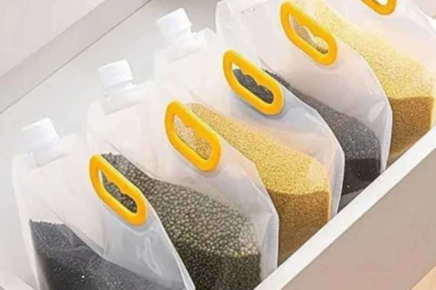 Buy Grain Storage Containers (Pack of 5) Under ₹299 | Pepperfry Deals