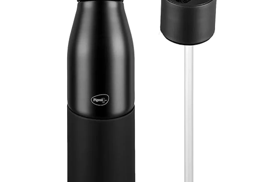Buy Pigeon by Stovekraft Luxe Thermos Flask at ₹399 – 24H Hot & Cold | On Amazon
