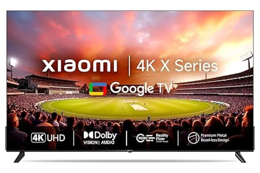 Up to 40% off on Xiaomi MI 50" X Series 4K Smart Google TV | on Amazon