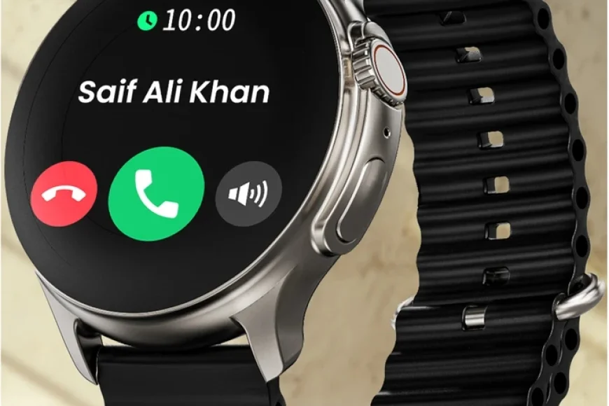 Up to 75% off Boult CrownR Pro Smartwatch | HD AMOLED, BT Calling | Flipkart Offer