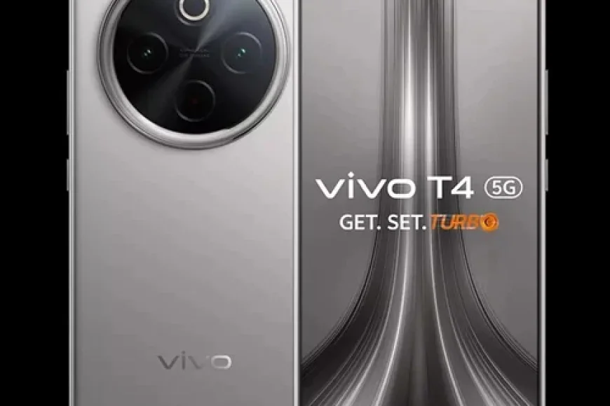 Buy Vivo T4 5G (Phantom Grey, 12GB RAM, 256GB Storage) at Rs. 25,999 on Flipkart