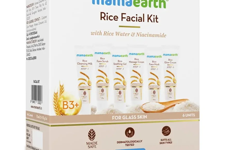 Mamaearth Rice Facial Kit 60g Under ₹399 | Purplle Offer