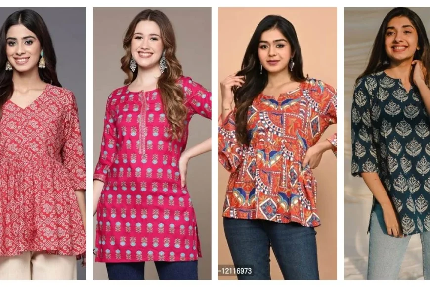 Up to 75% off Women’s Stylish Short Kurtis – Myntra Fashion Sale