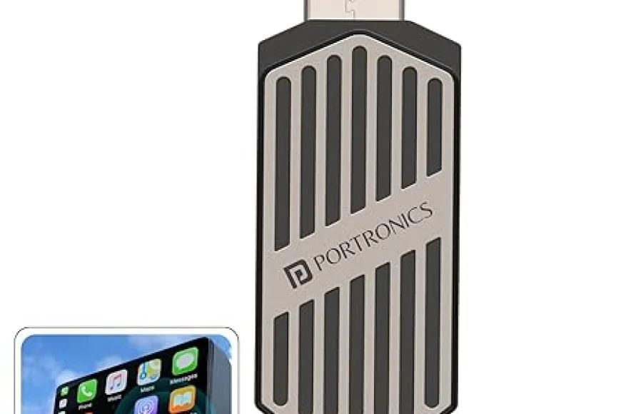 Up to 50% off on Portronics Tune 2-in-1 Wireless Car Receiver | Buy on Amazon