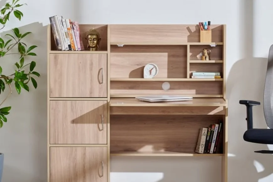 Up to 50% off Helios Alton Study Desk – Now in 3 New Colours | HomeCentre