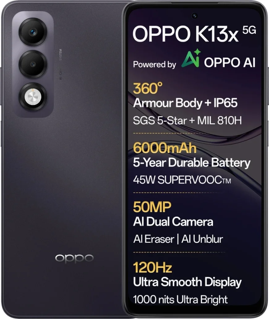 OPPO K13x 5G – Up to 25% off | Flipkart Offer