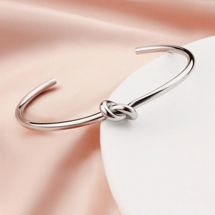 Subtle Knot Cuff Under ₹500 – Elegant Minimal Jewelry on Salty