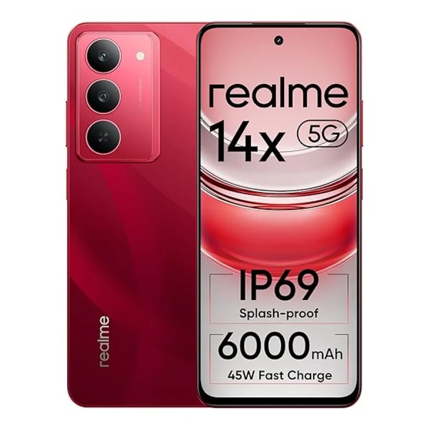 Up to 15% off Realme 14x 5G (8+128GB) on Amazon – Shop Now!