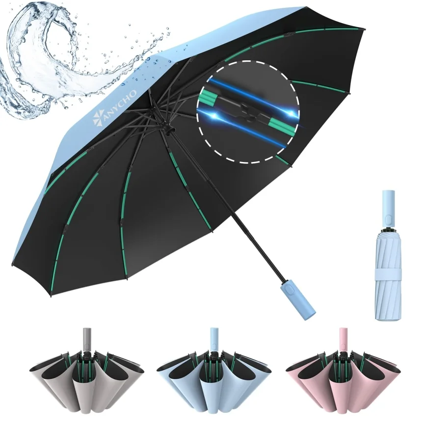 Anycho 3 Fold Automatic Umbrella – Up to 20% off | On Flipkart