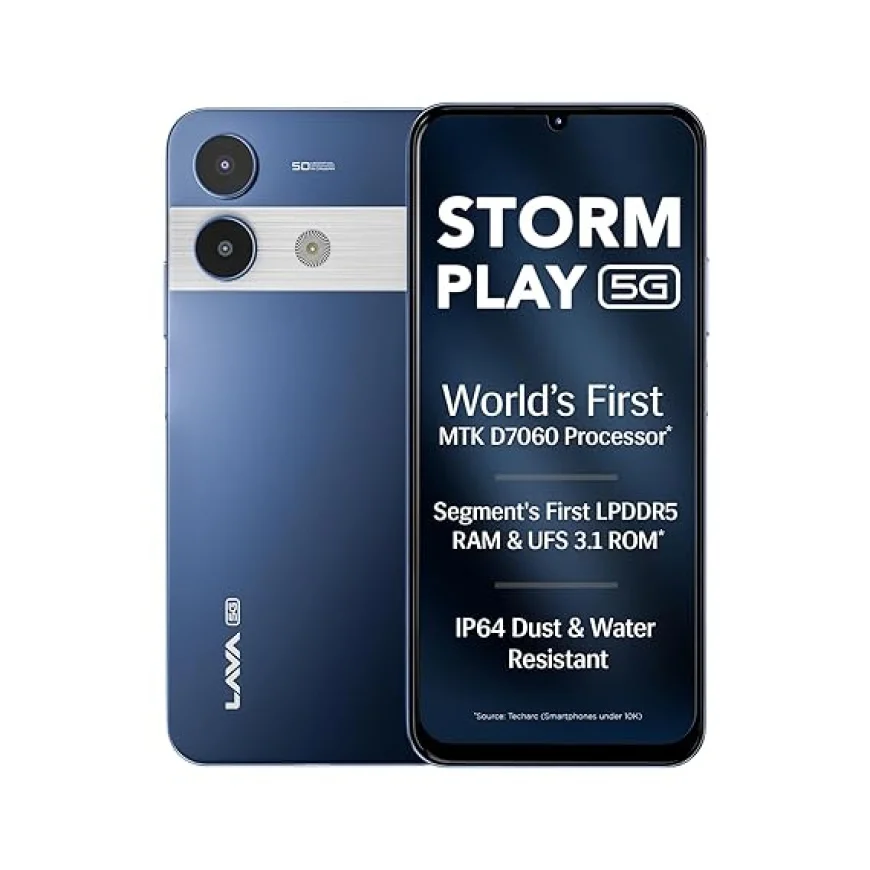 Up to 25% off Lava Storm Play 5G (6+6GB RAM, 128GB) | Buy on Amazon