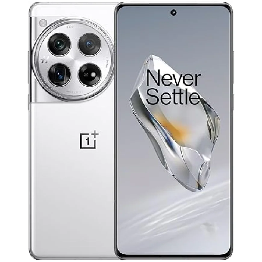 OnePlus 12 Glacial White 12GB RAM 256GB – ₹51,997 | Up to 20% off on Amazon