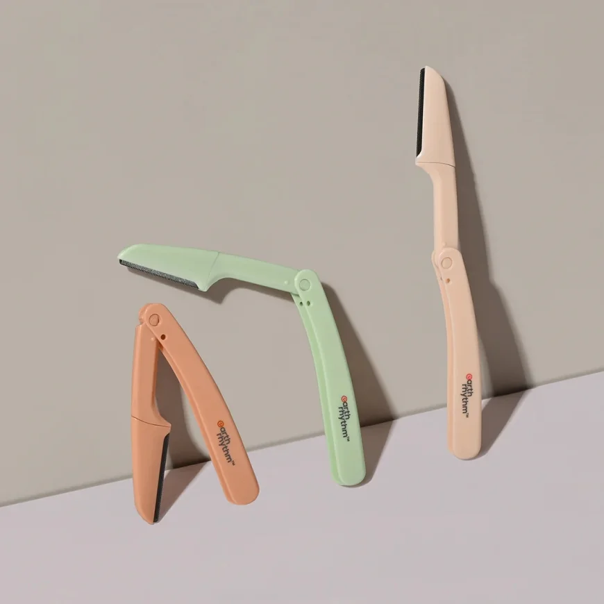 Earth Rhythm Brow Set Go Face Razor (Pack of 3) – Under ₹300 | on Nykaa