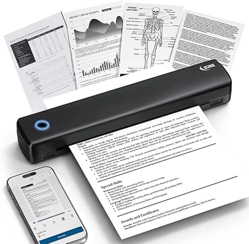 Up to 45% off SEZNIK Portable A4 Bluetooth Printer | On Flipkart