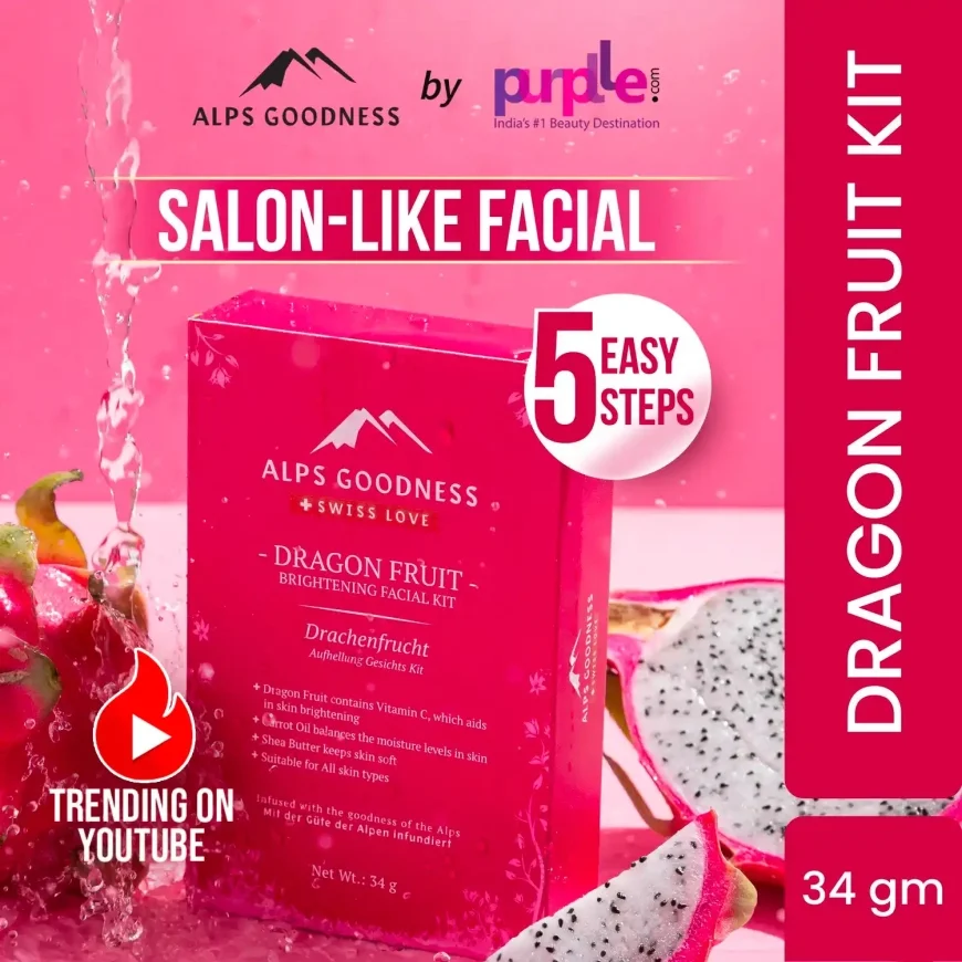 Alps Goodness Brightening Facial Kit Under ₹199 | Purplle