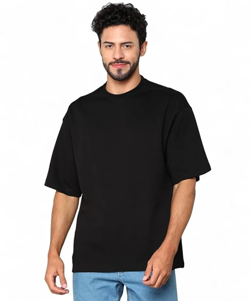 Alan Jones Oversized Men’s T-Shirt Under ₹399 | Casual Wear on Amazon