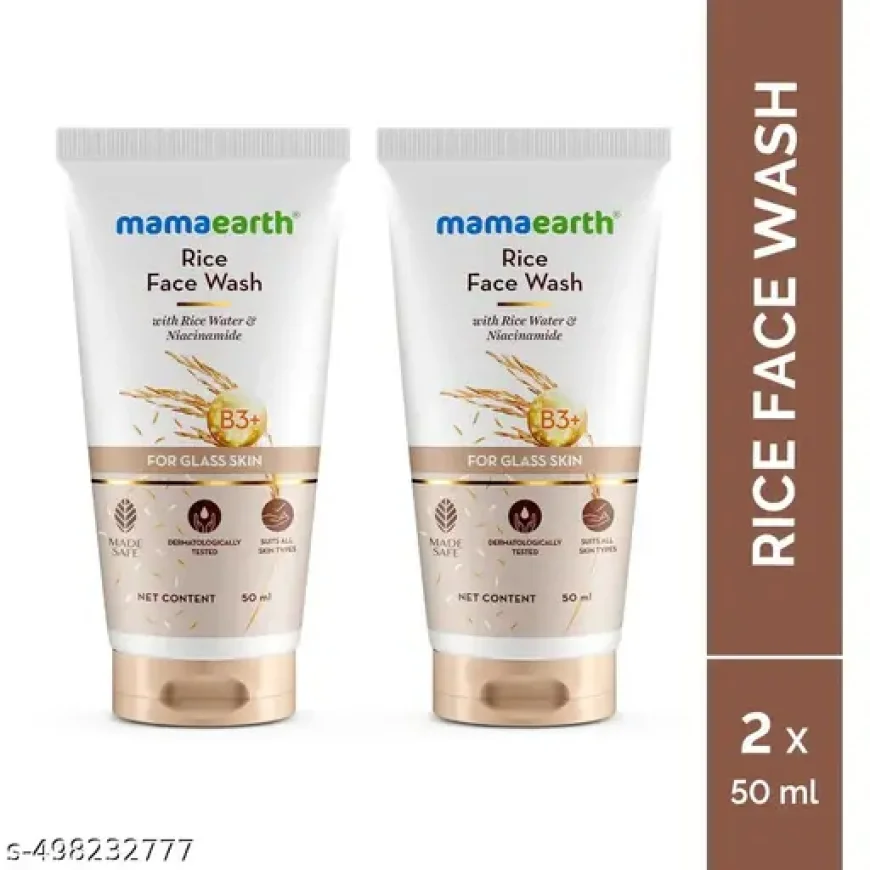 Mamaearth Rice Face Wash 50 ml Pack of 2 Under ₹299 – Buy on Meesho