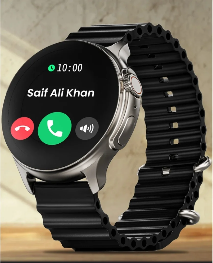 Up to 75% off Boult CrownR Pro Smartwatch | HD AMOLED, BT Calling | Flipkart Offer