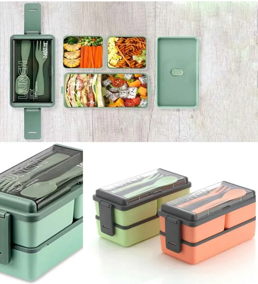 Microwave Safe 3 Compartment Lunch Box Under ₹199 – Leak Proof | Pepperfry