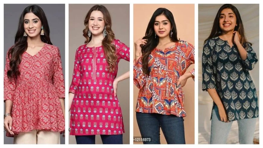 Up to 75% off Women’s Stylish Short Kurtis – Myntra Fashion Sale