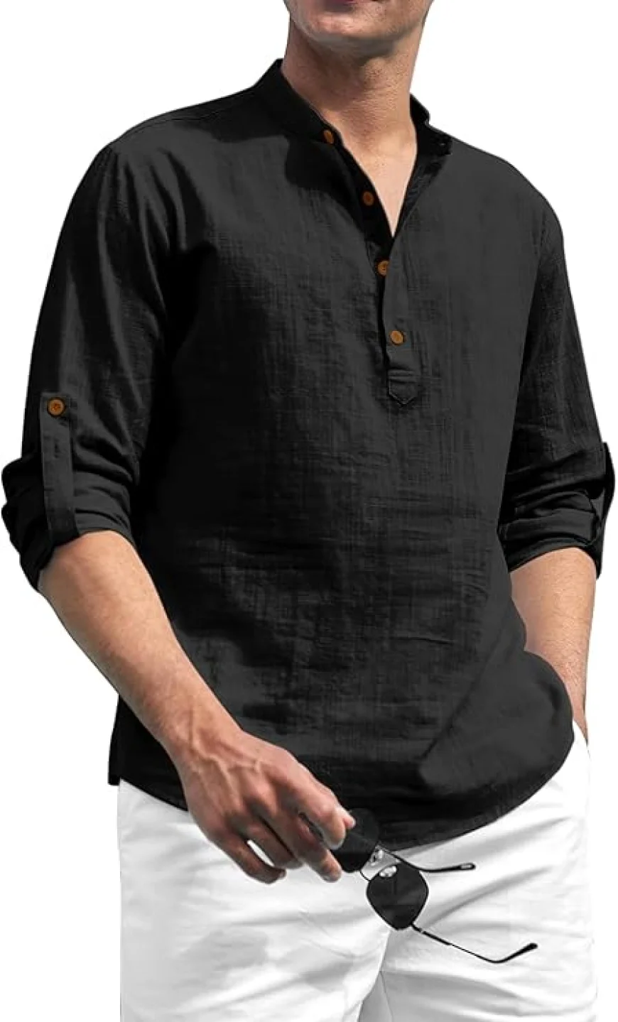 Up to 70% off Zombom Men’s Casual Short Kurta – Cotton Blend | Amazon